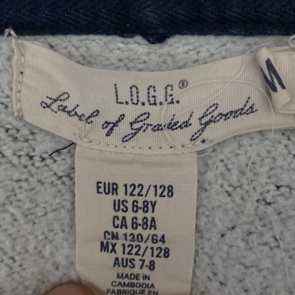 Boys L.O.G.G “Stay Real” Zip Up Hoodie - Picture 4 of 5